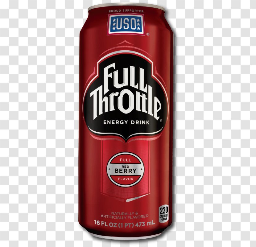 Tin Can Full Throttle Energy Drink Blue Agave Aluminum - Brand Transparent PNG
