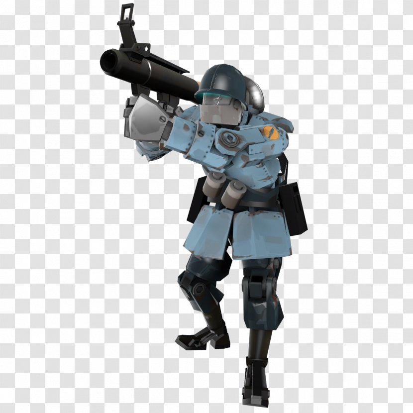 Team Fortress 2 Robot Classic Soldier Source - Military Transparent PNG