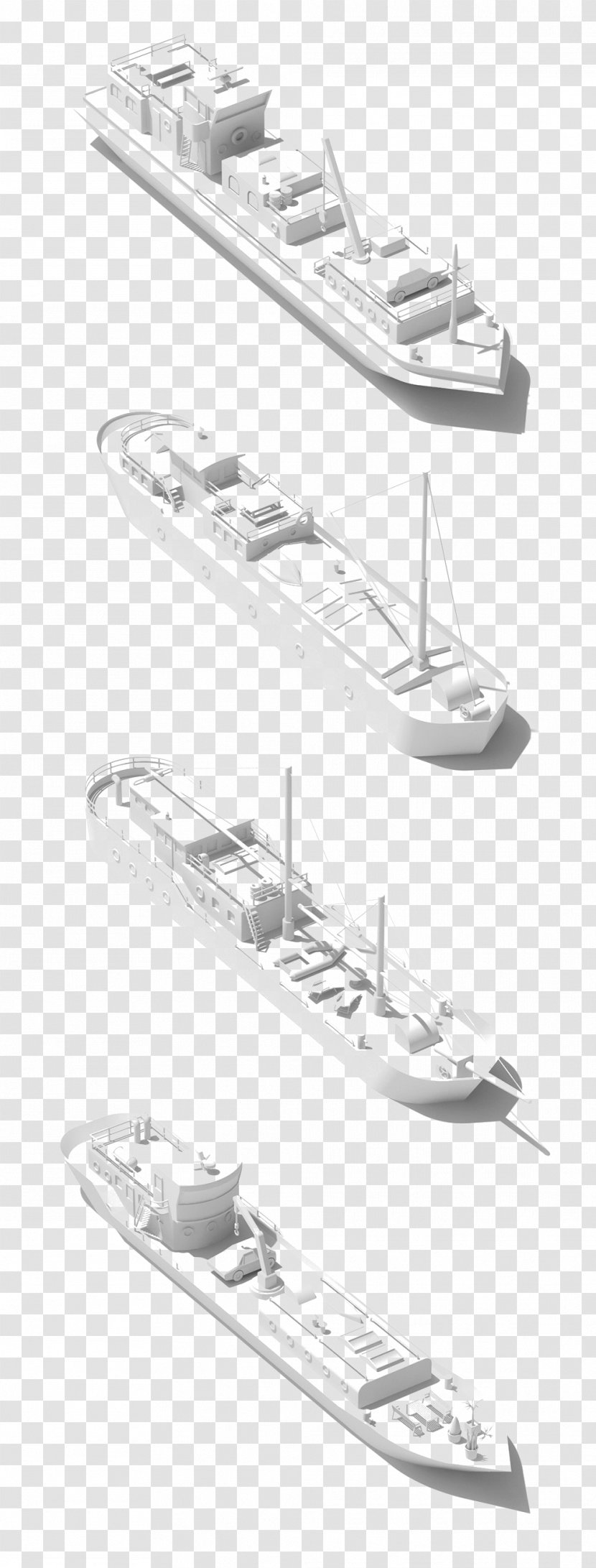 Typography Ship - Structure - Boat Painted Artwork Transparent PNG