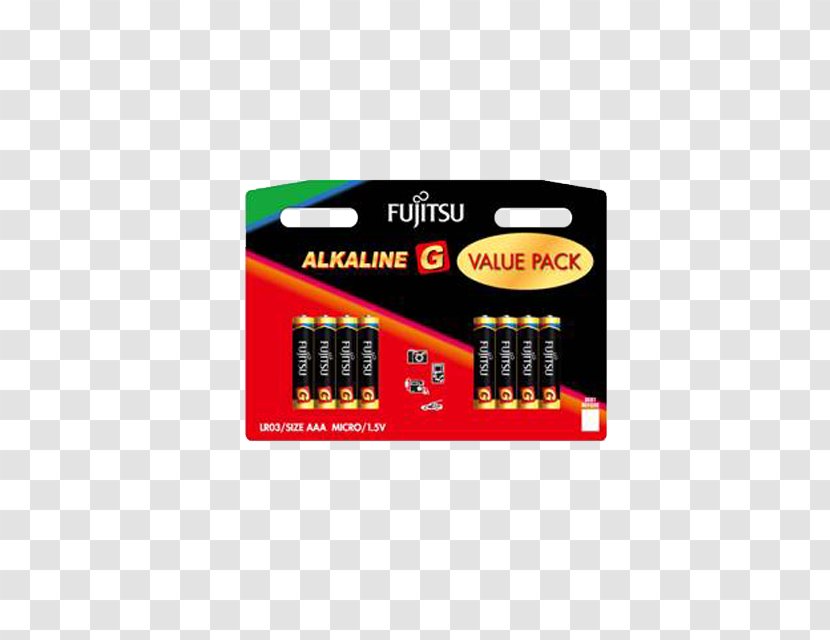 Electric Battery AAA Alkaline Flashlight Fujitsu Transparent PNG