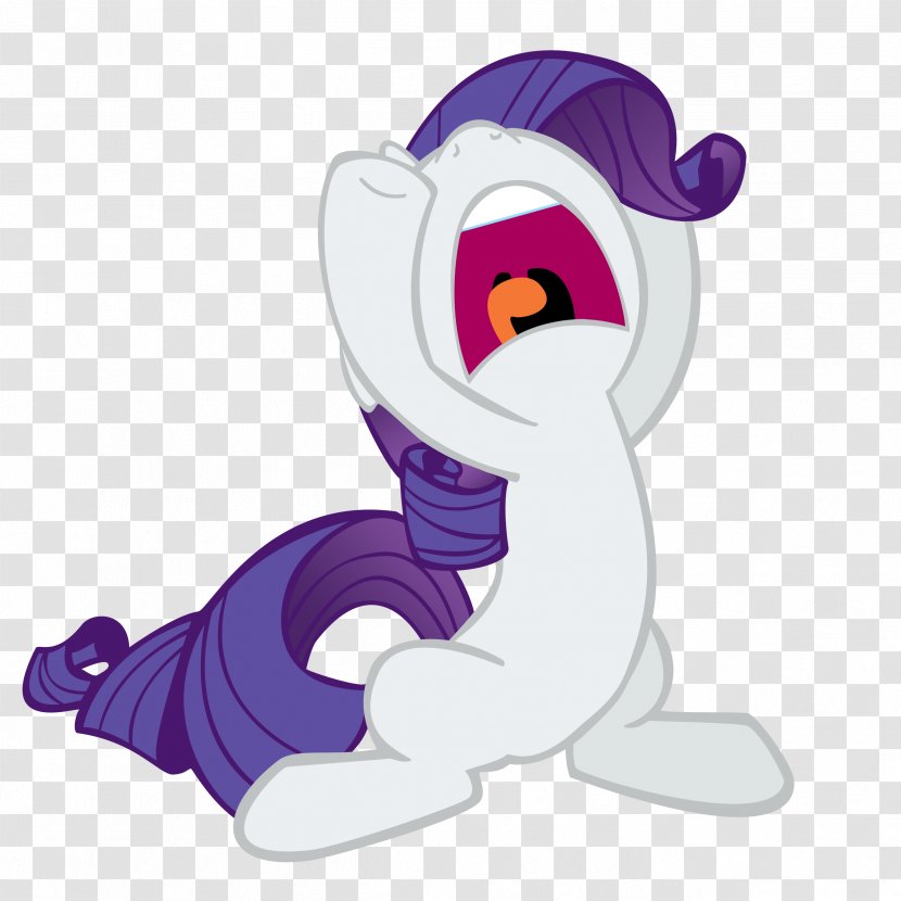 Rarity Screaming Pinkie Pie Crying Rainbow Dash - Frame - Watercolor Transparent PNG