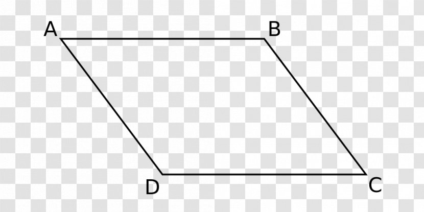 Parallelogram Triangle Shear Mapping - Plane Transparent PNG