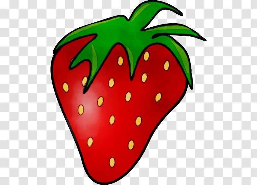 Strawberry - Capsicum - Heart Transparent PNG