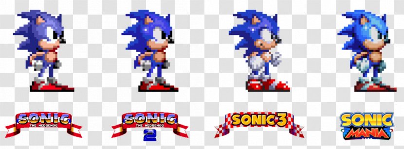 Sonic The Hedgehog 3 2 & Knuckles Mania - Sprite Transparent PNG