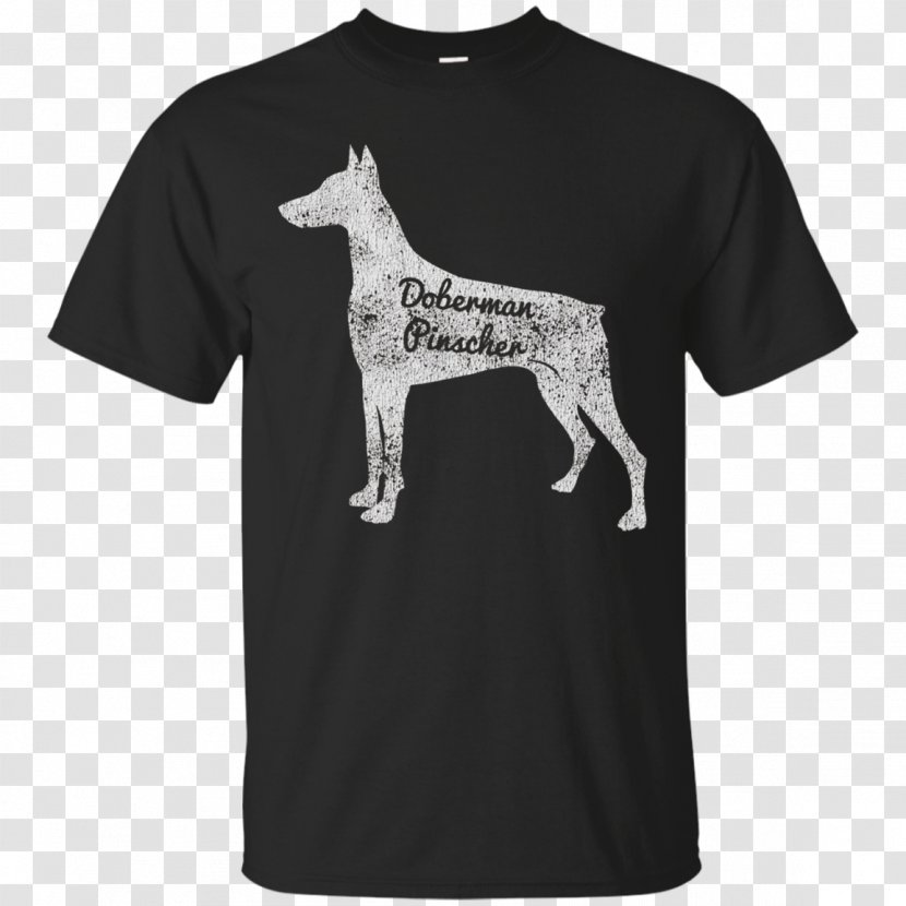 T-shirt Hoodie Clothing Sleeve - Doberman Transparent PNG