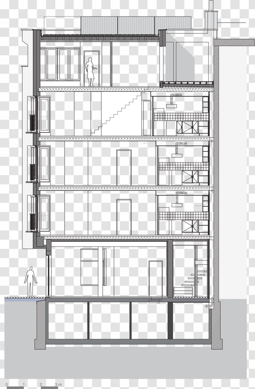 Floor Plan Architecture House Window - Rectangle - Design Transparent PNG