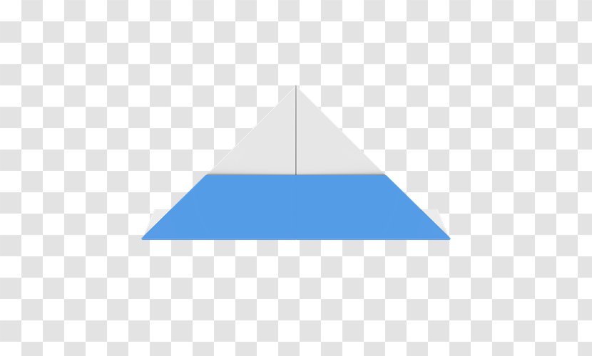Triangle Pyramid Microsoft Azure - Origami Letter Transparent PNG