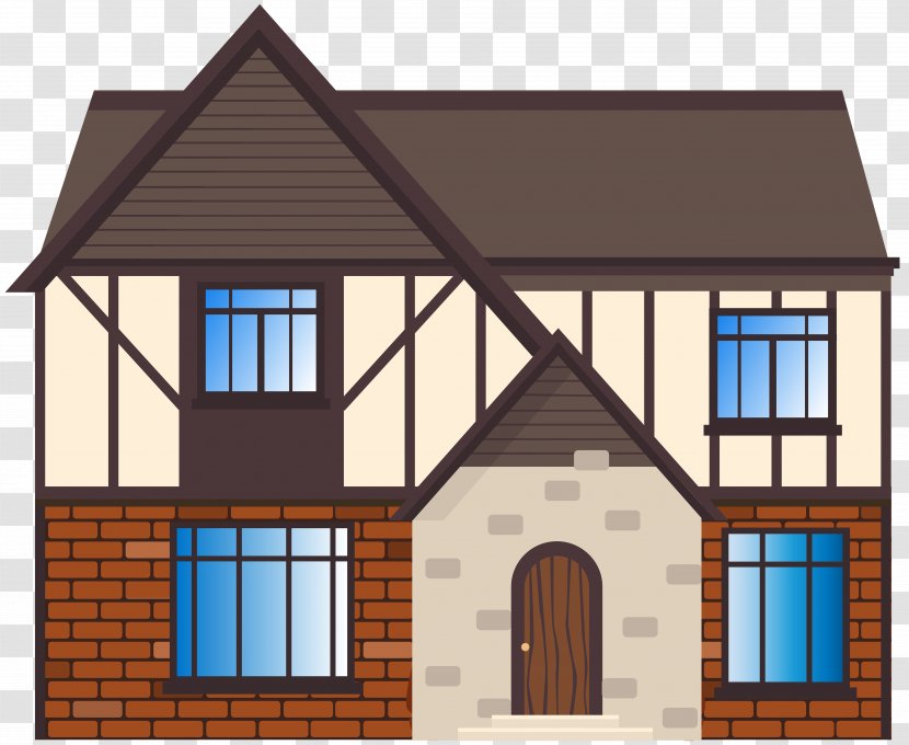 House Building Apartment Clip Art - Cottage Transparent PNG