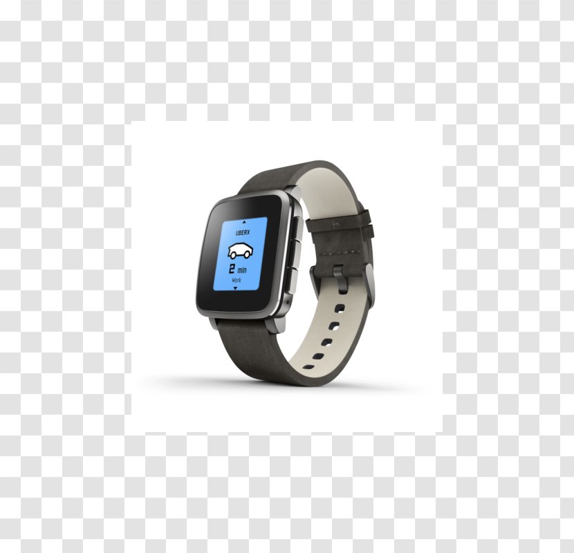 Pebble Time Steel STEEL Smartwatch - Jewellery - Watch Transparent PNG