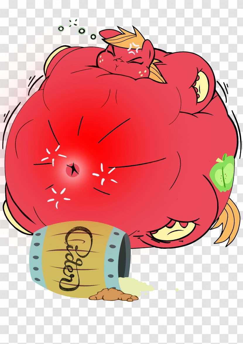 Apple McDonald's Big Mac Derpy Hooves Fizzy Drinks Cider - Red Transparent PNG