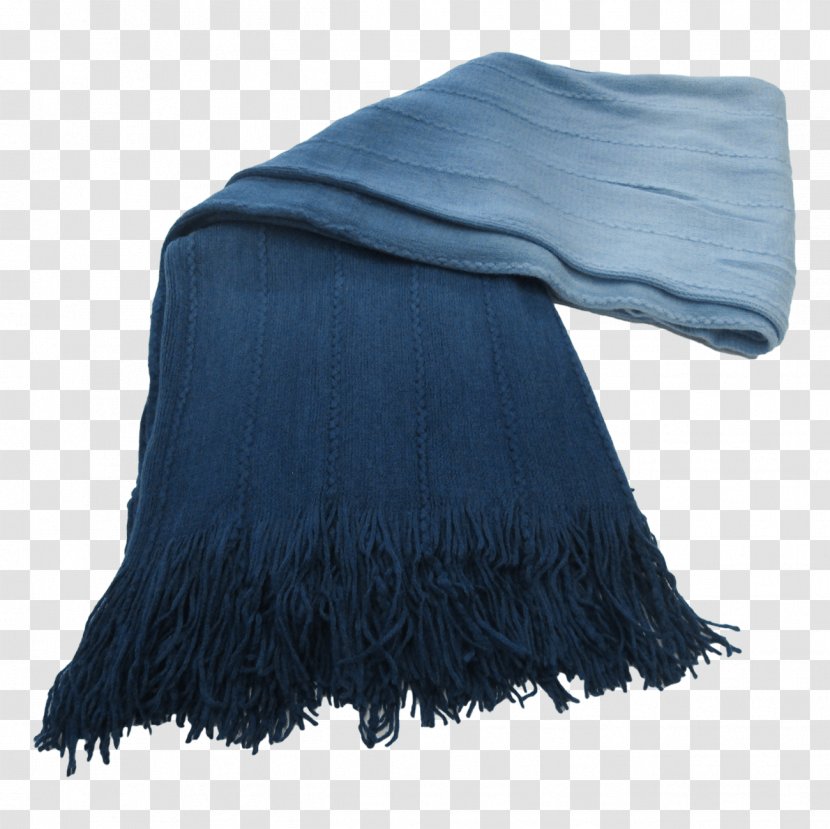 Blue Denim Blanket Cottage - Scarf Transparent PNG