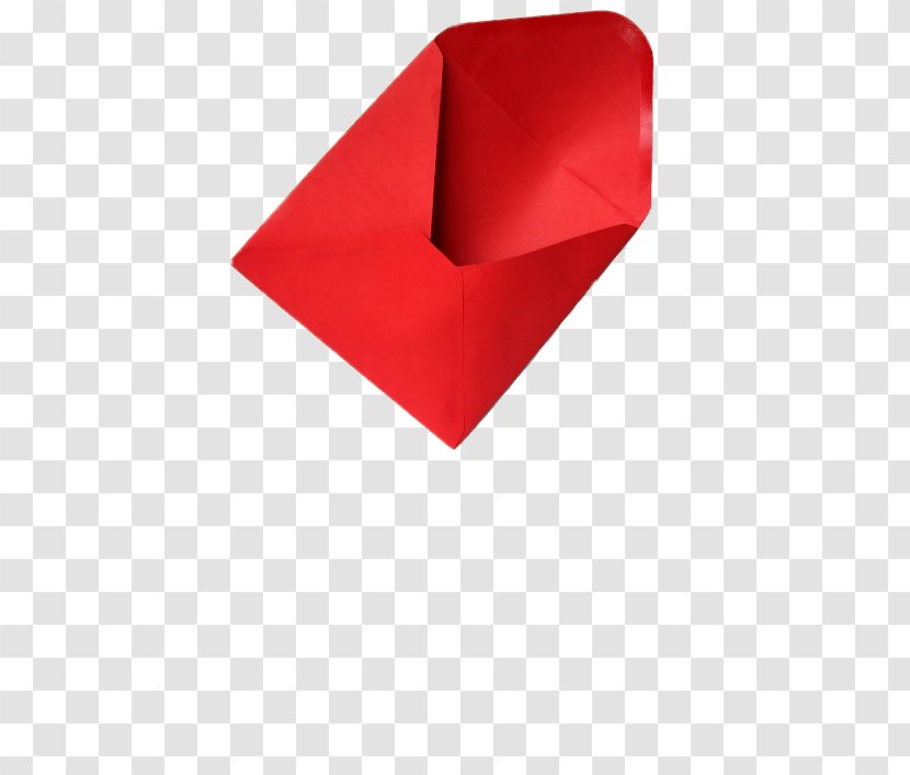 Rectangle Red Envelope Triangle - Angle Transparent PNG
