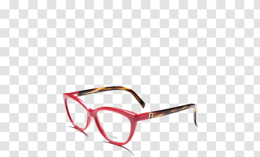 Christian Dior SE Glasses Cxe9line Persol Prada - Eyeglass Prescription - Leopard Red Frame Transparent PNG