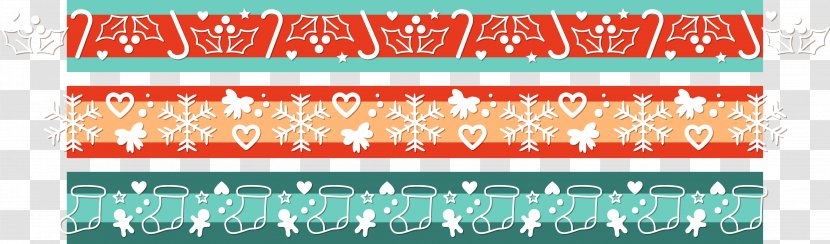 Candy Cane Christmas Tree - Banner - Color Decorative Flag Transparent PNG
