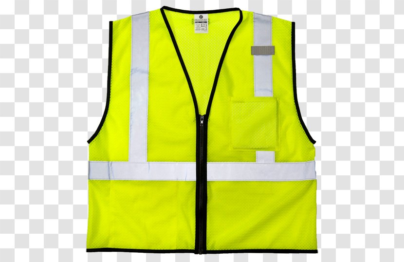 Gilets High-visibility Clothing Sleeveless Shirt Waistcoat - Goods - Safety Vest Transparent PNG