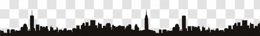 Black And White - Monochrome - City Pic Transparent PNG