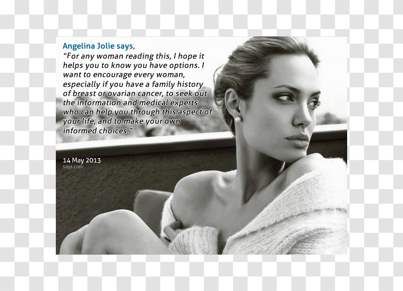 Angelina Jolie Girl, Interrupted Actor Black And White - Celebrity Transparent PNG