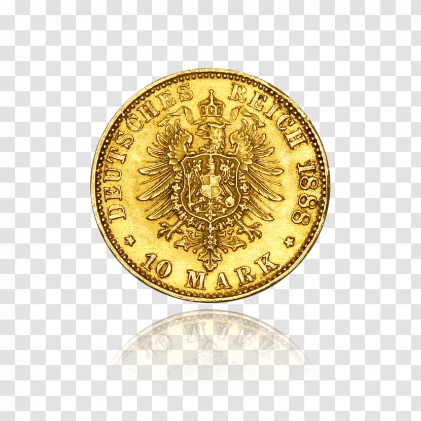 Gold Coin Ducat Numismatics - Lakshmi Transparent PNG
