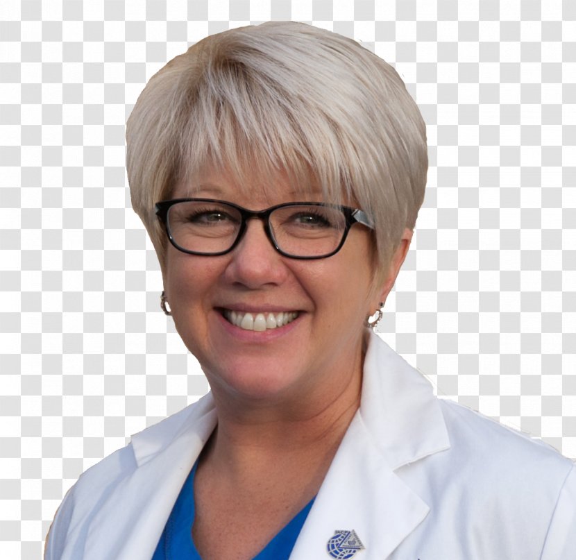 Physician Assistant Nurse Practitioner Professional Glasses - Hair Coloring - Headshot Transparent PNG