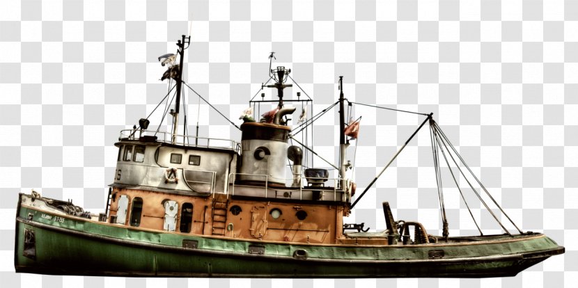Fishing Trawler Ship Boat Desktop Wallpaper - Water Transportation Transparent PNG