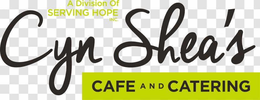 Cyn Shea's Café & Catering A Division Of Serving Hope Inc. Mile High 100 Gulf Shores Business Calligraphy - Logo - Child Transparent PNG