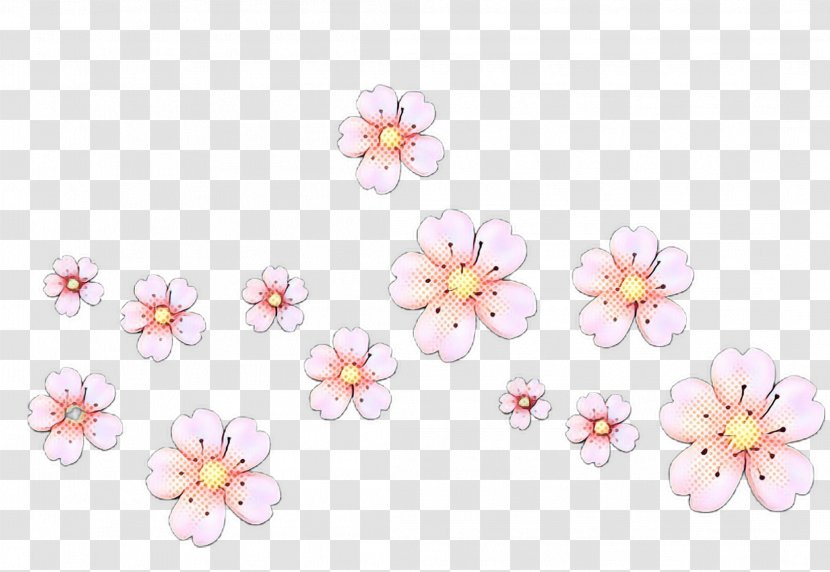 Cherry Blossom Cartoon - Body Jewellery - Wildflower Plant Transparent PNG