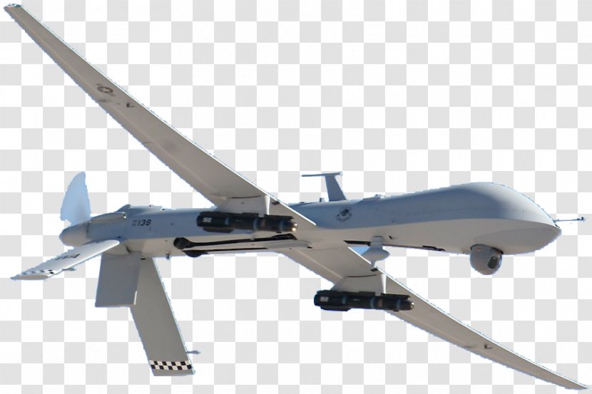 General Atomics MQ-1 Predator Unmanned Aerial Vehicle Aircraft Drone Strikes In Pakistan Military - Propeller - Drones Transparent PNG