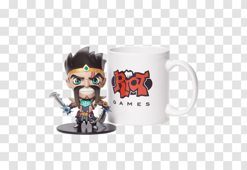 League Of Legends Model Figure Figurine Toy Game - Coffee Cup Transparent PNG