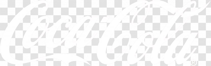 Black And White Pattern - Symmetry - Coca Cola Logo Transparent PNG