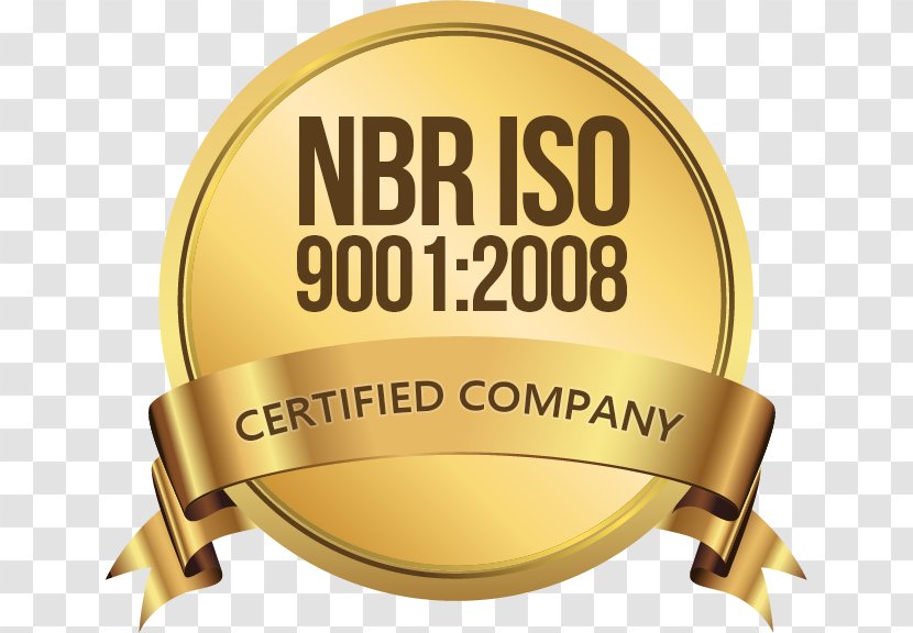 Brand Logo Product Design ISO 9000 - Gold - Iso 9001 Certified Transparent PNG