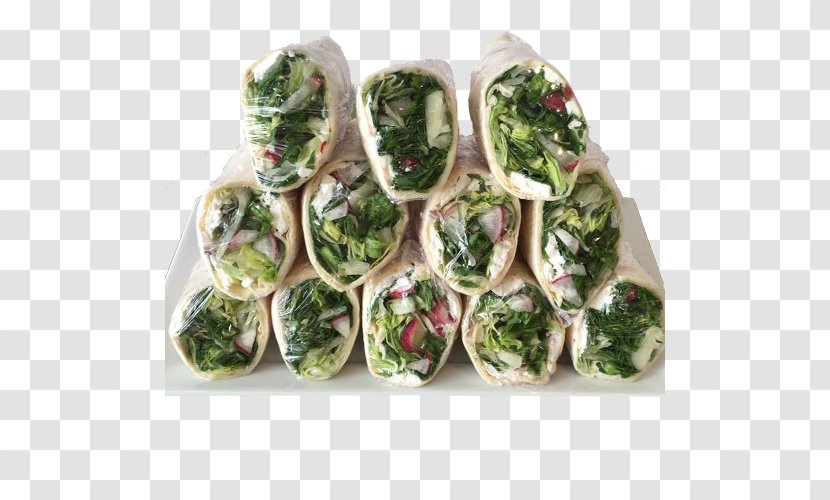 Vegetarian Cuisine Leaf Vegetable Wrap Recipe Salad Transparent PNG