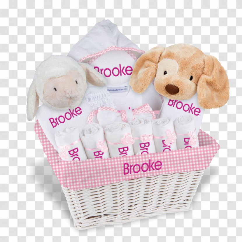 Food Gift Baskets Hamper Pink M - Baby Basket Transparent PNG