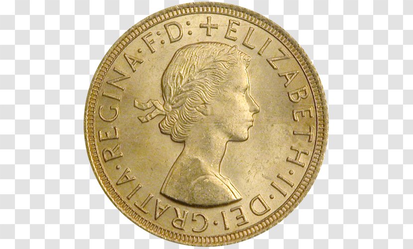 Coin Gold Melbourne Mint Kingdom Of Bavaria Sovereign - Punch Transparent PNG