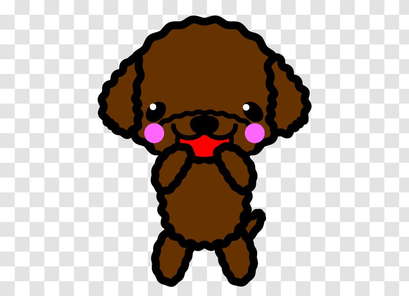 Puppy Toy Poodle Snout - Cartoon Transparent PNG