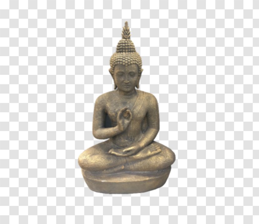 Bronze Sculpture Statue Classical - Boddha Figure Transparent PNG