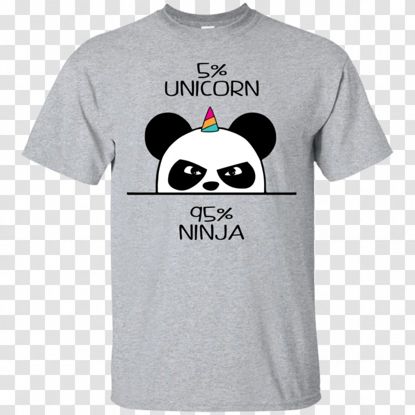 T-shirt Giant Panda Clothing Sleeve - Brand Transparent PNG