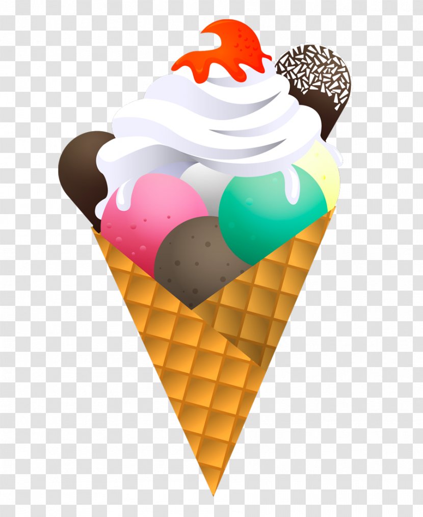 Ice Cream Cones Mona Herbal Beauty Parlour - Dairy Product Transparent PNG