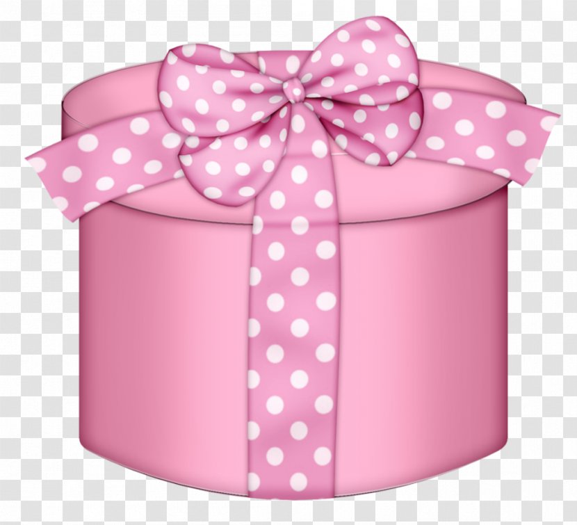 Gift Box Pink Clip Art - Round Clipart Transparent PNG
