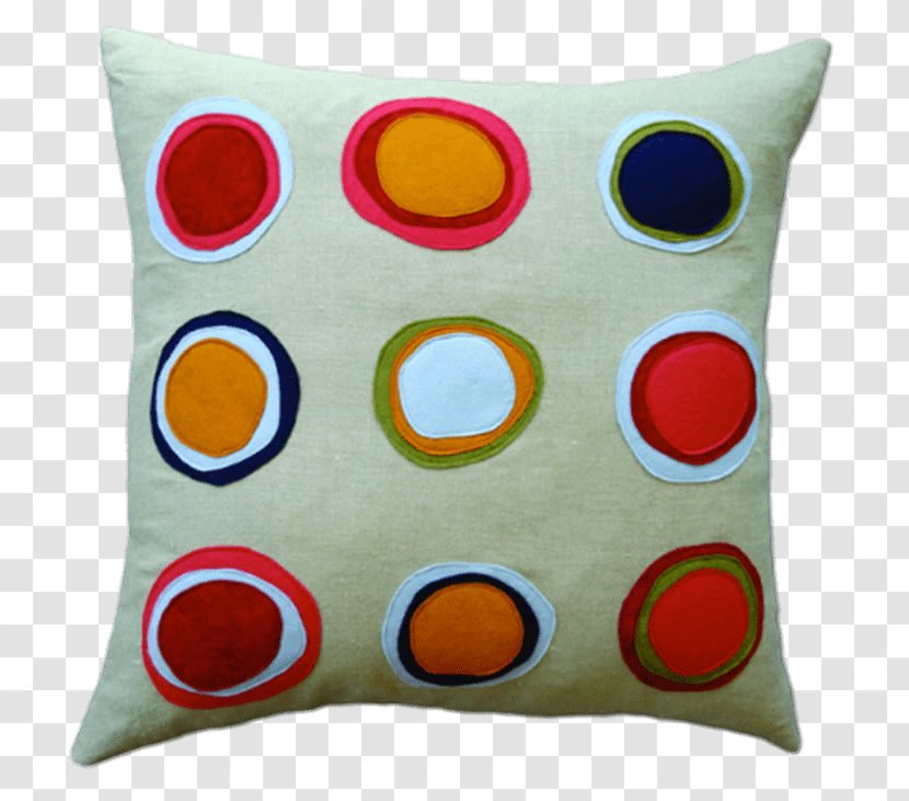 Throw Pillows Interior Design Services Cushion - Dots Transparent PNG