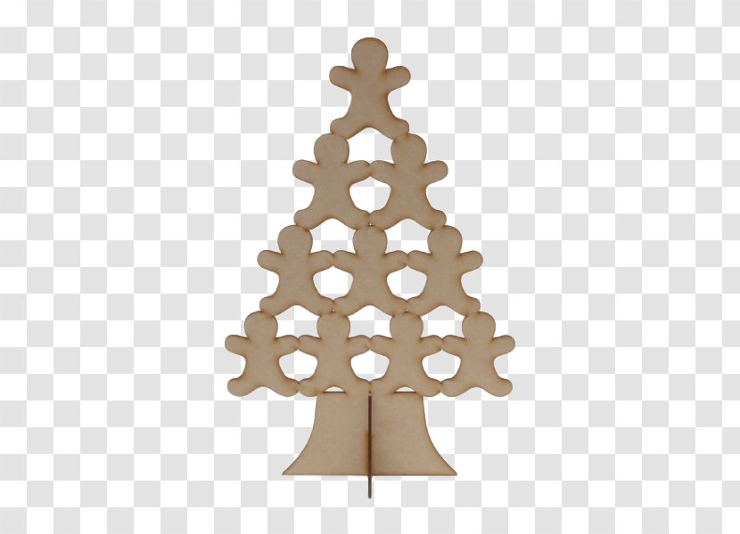 Christmas Tree Gingerbread House Man - Stand Transparent PNG
