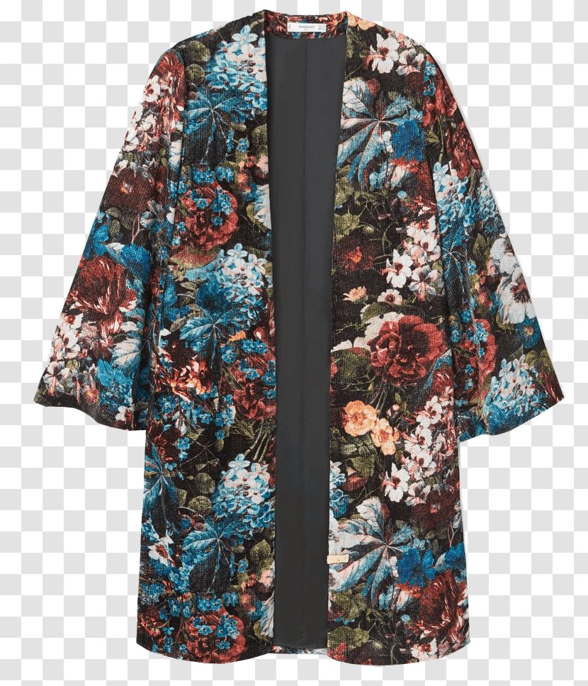 Kimono Dress Clothing Sleeve Velvet - Day Transparent PNG
