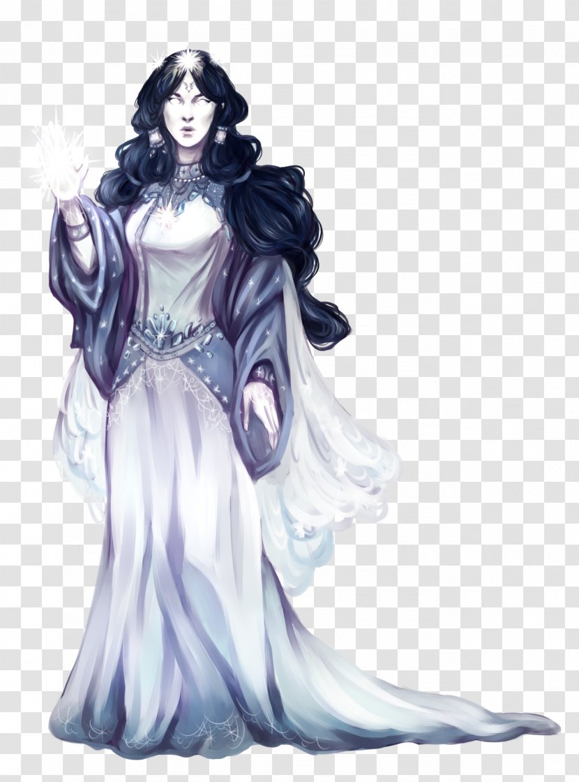 Varda The Silmarillion Fëanor Finwë Vala - Watercolor - Cartoon Transparent PNG