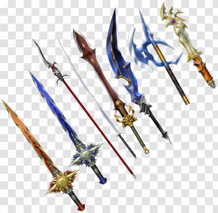Dissidia 012 Final Fantasy VIII Lightning Returns: XIII - Sword - Weapons Transparent PNG