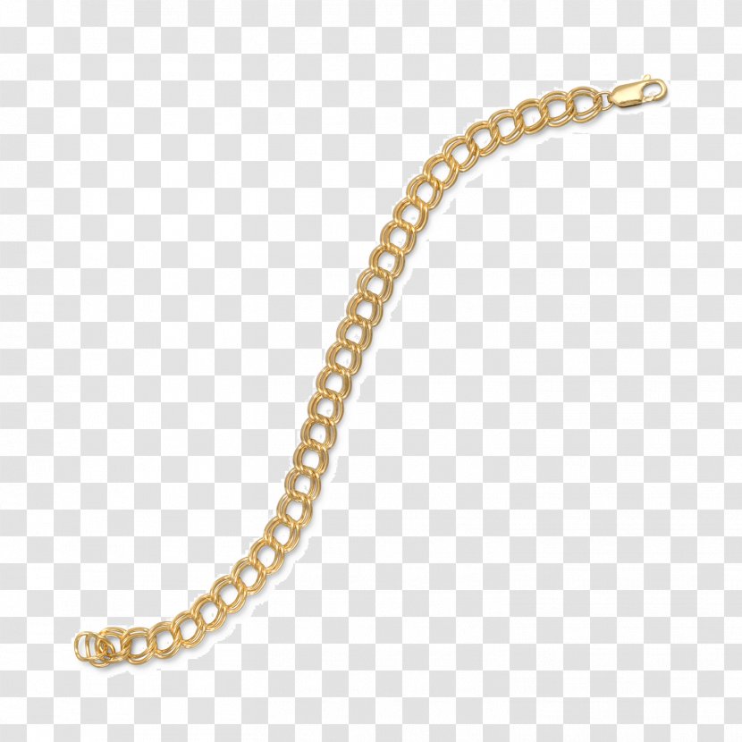 Charm Bracelet Jewellery Chain Gold - Body Jewelry Transparent PNG