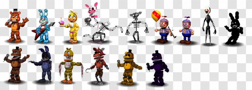 Five Nights At Freddy's 2 Animatronics Artist Action & Toy Figures - Tree - Gif Candy S Penguin Transparent PNG