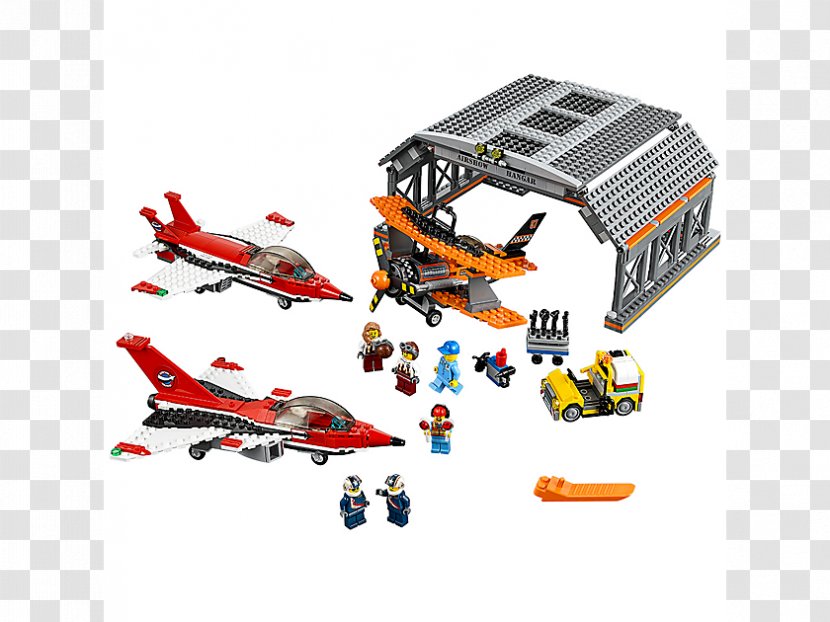LEGO 60103 City Airport Air Show Amazon.com Airplane Lego - 60104 Passenger Terminal Transparent PNG
