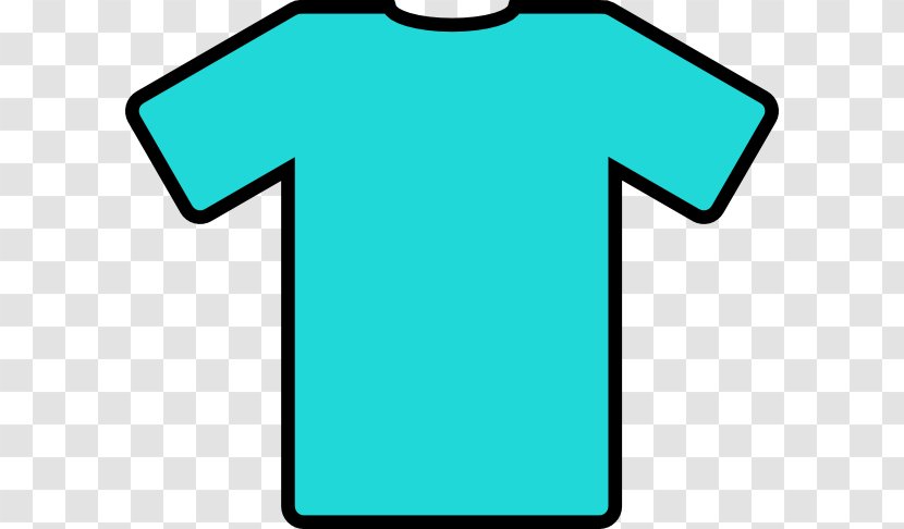 T-shirt Clip Art - Green - Turquoise Vector Transparent PNG
