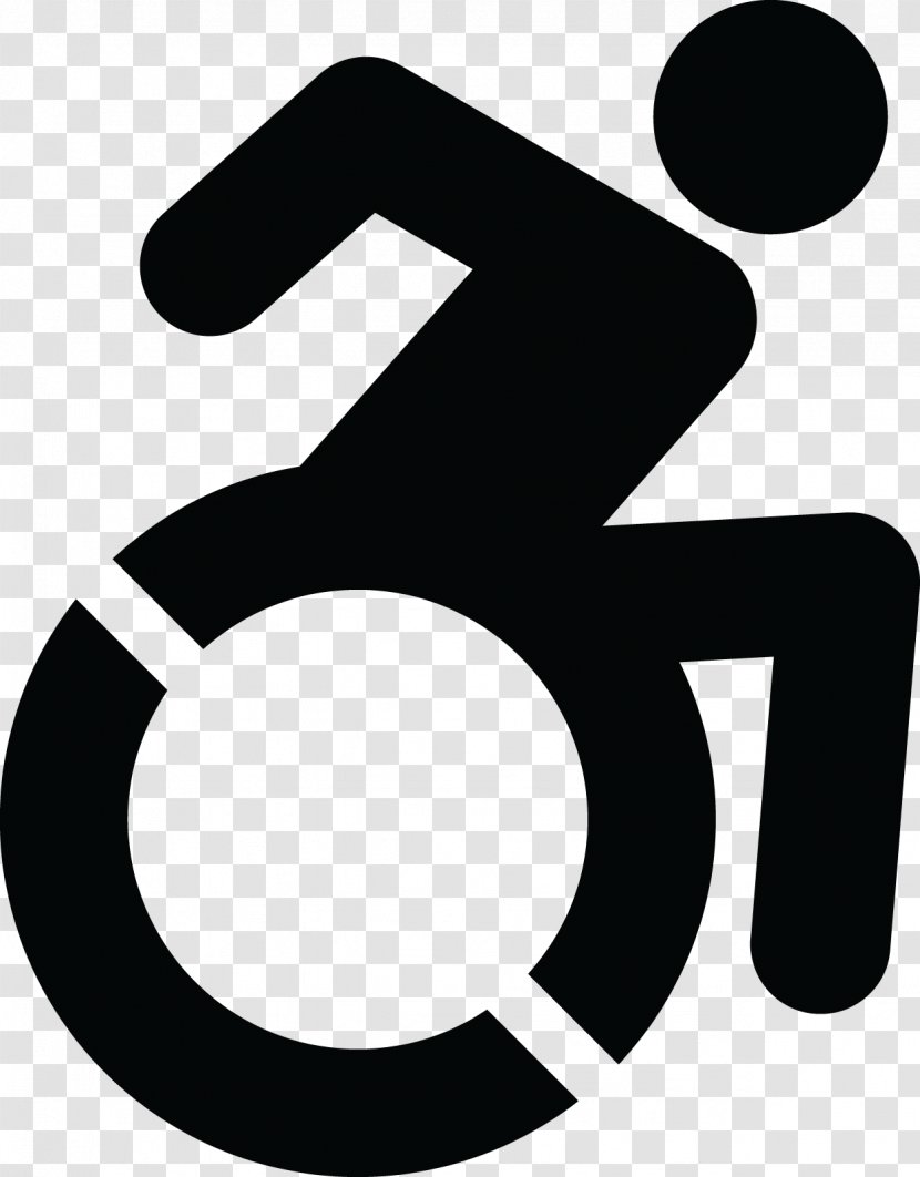 Accessibility Wheelchair Disability International Symbol Of Access Accessible Housing - Black And White Transparent PNG