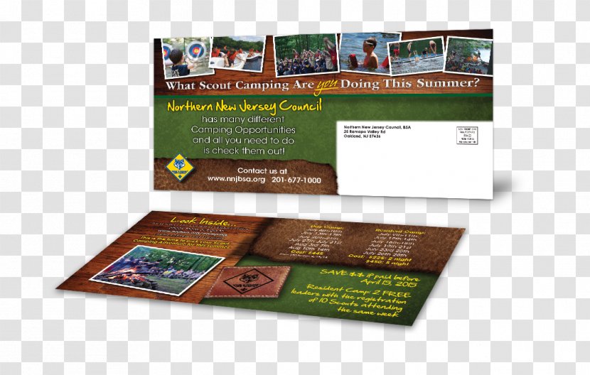 Advertising Brochure Scouting Camping Marketing - Brand Transparent PNG