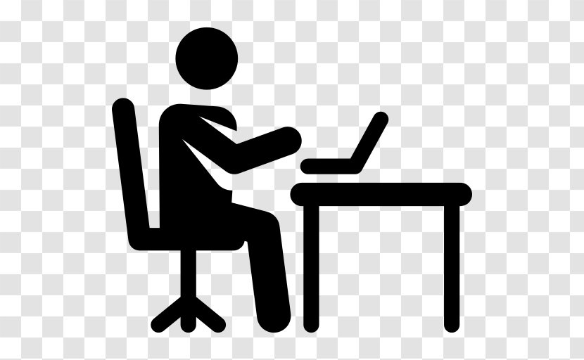 Office Clipart Working - Table - Gesture Transparent PNG